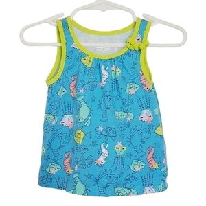 🟢K1299 * Wonderkids Neon Sea Life Tank Blue Lime Green Size 18M